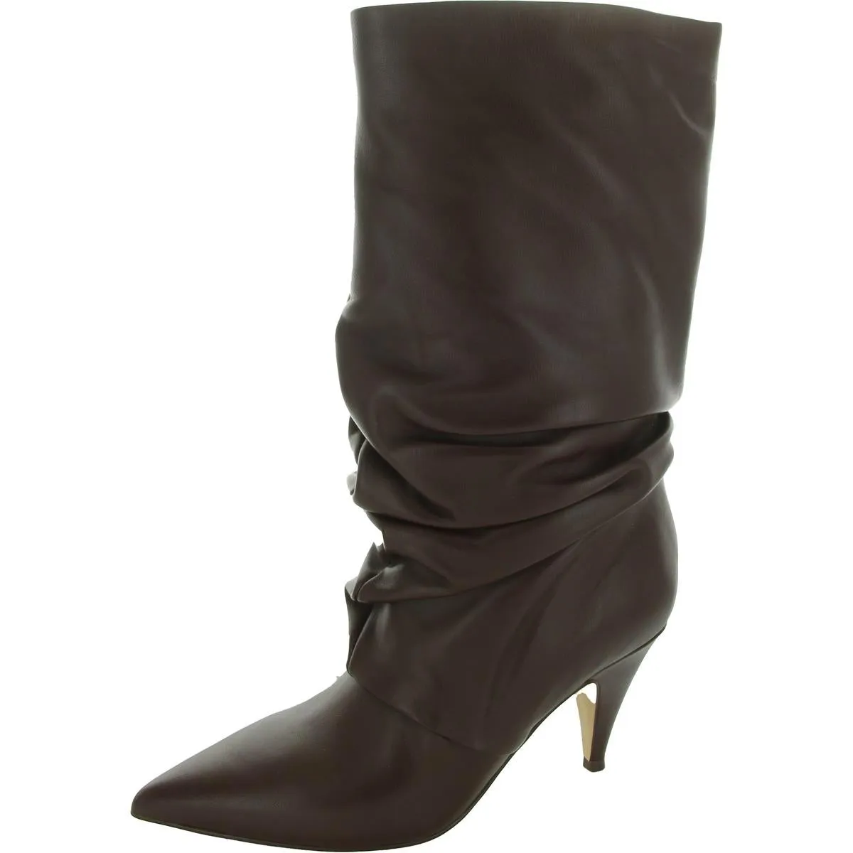 Primer Womens Leather Slouchy Mid-Calf Boots