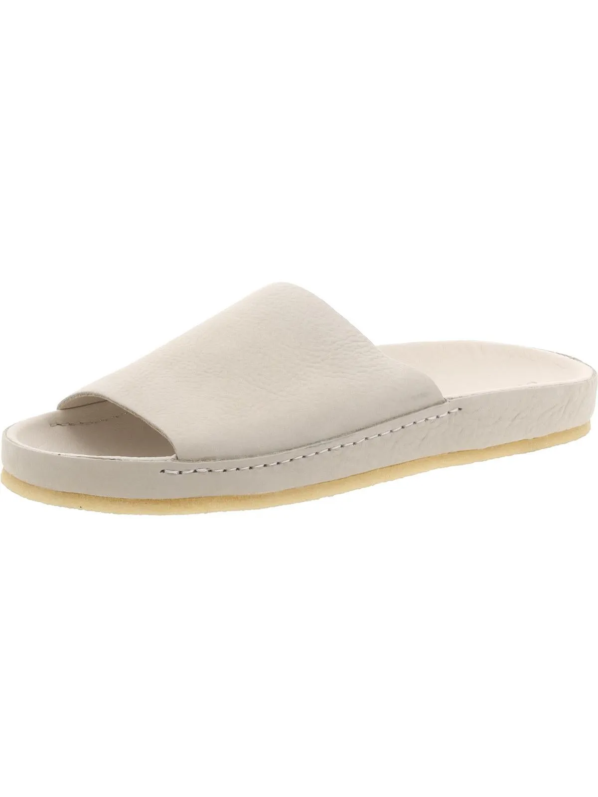 Ranger Free Womens Leather Slip On Slide Sandals