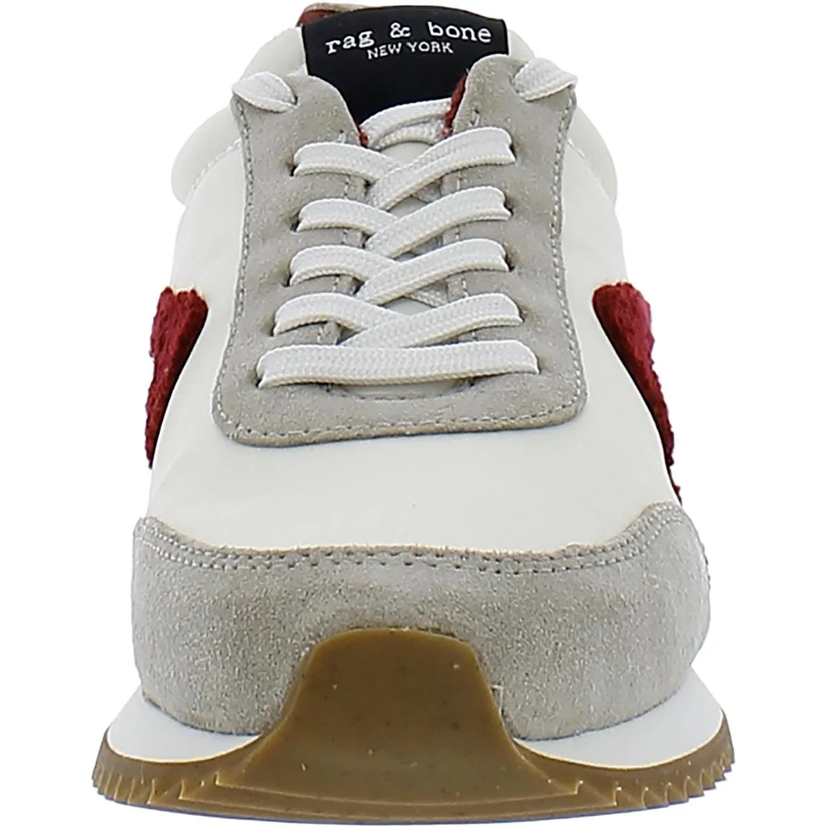 Retro Runner Womens Mixed Media Trainers Athletic and Training Shoes