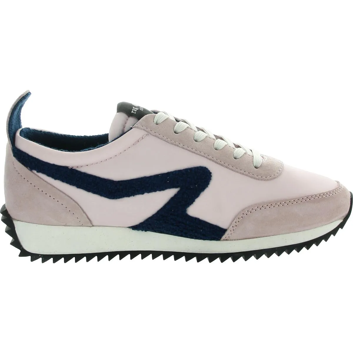 Retro Runner Womens Mixed Media Trainers Athletic and Training Shoes