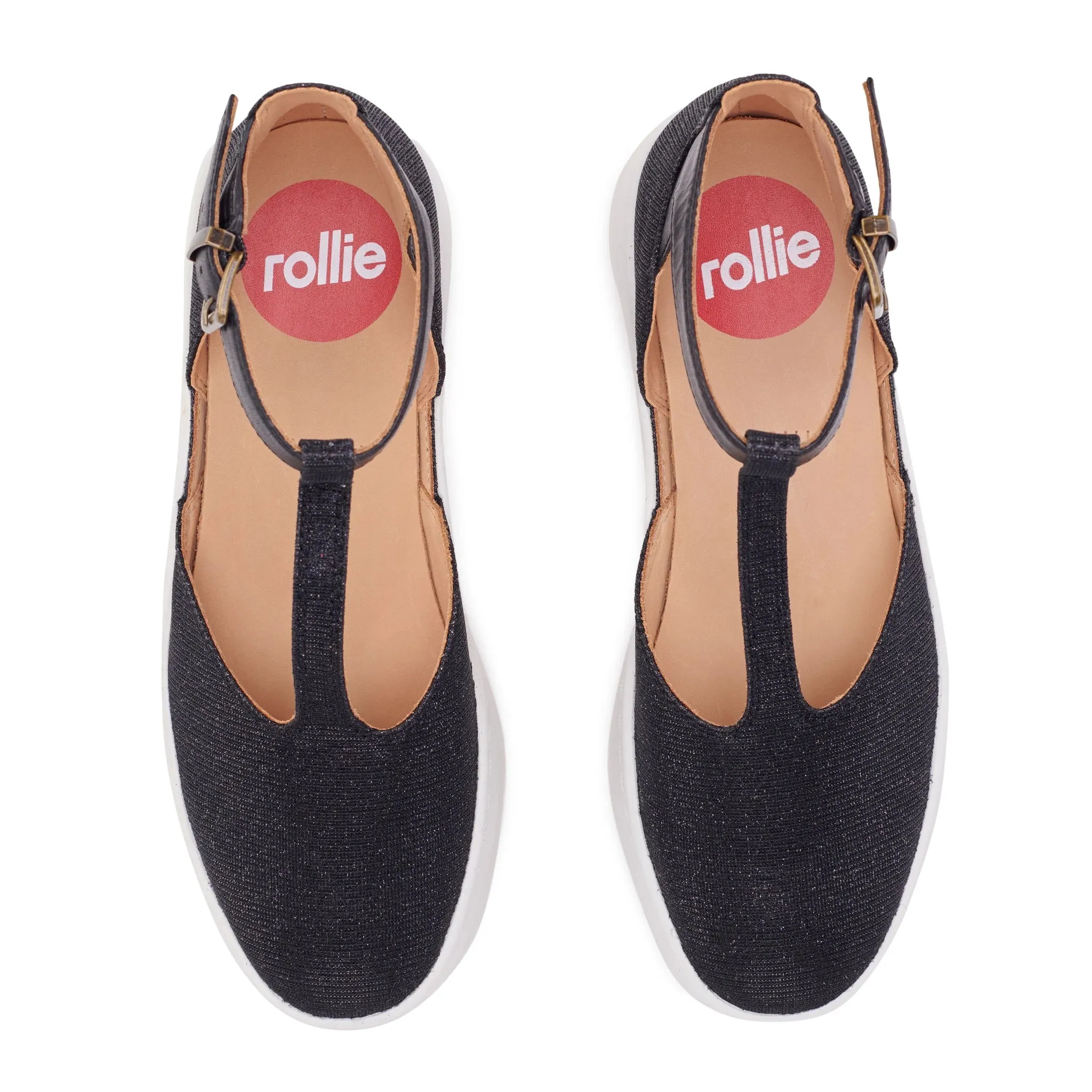 Rollie City T-Bar Twinkle Black