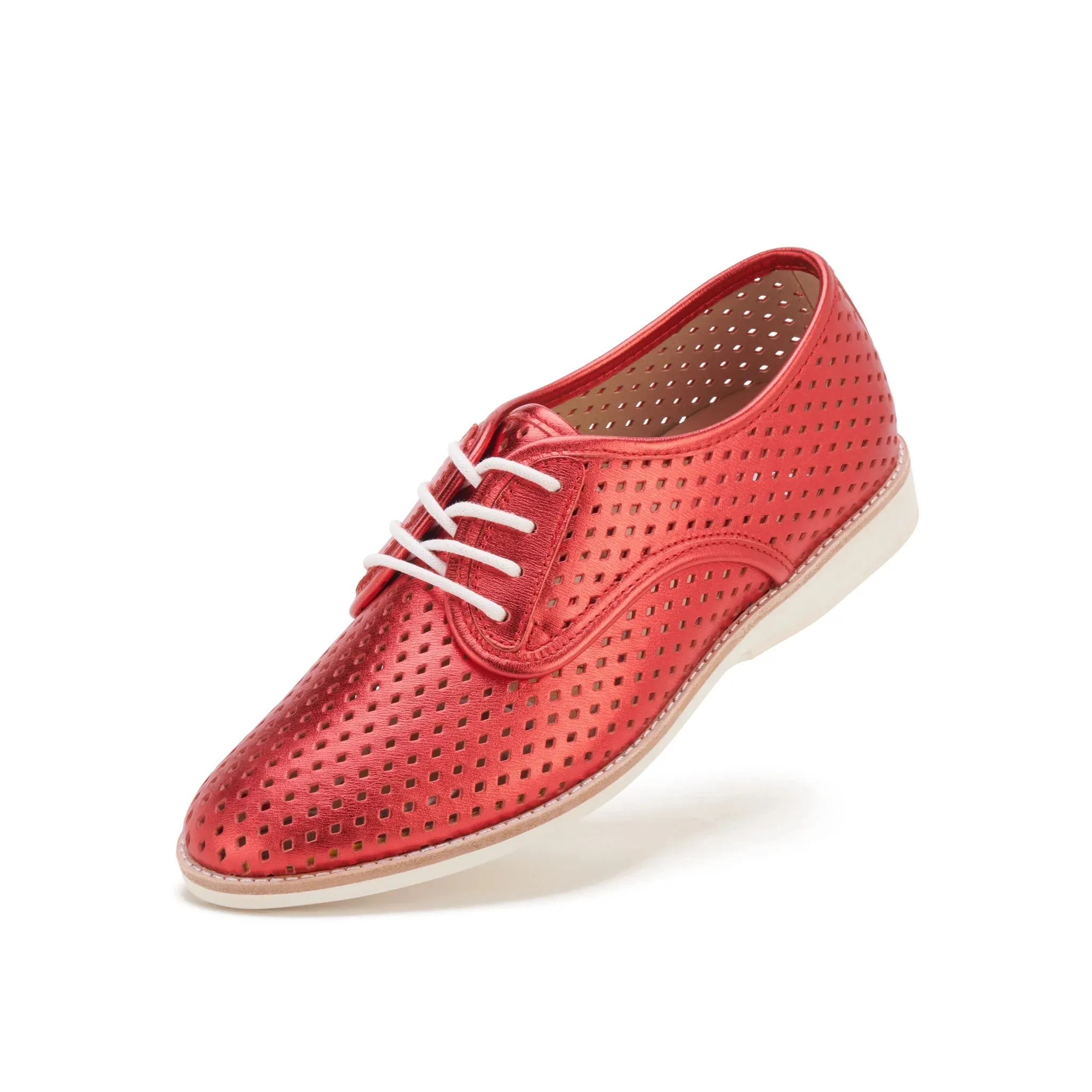 Rollie Derby Punch Red Metallic - LAST PAIR size 39