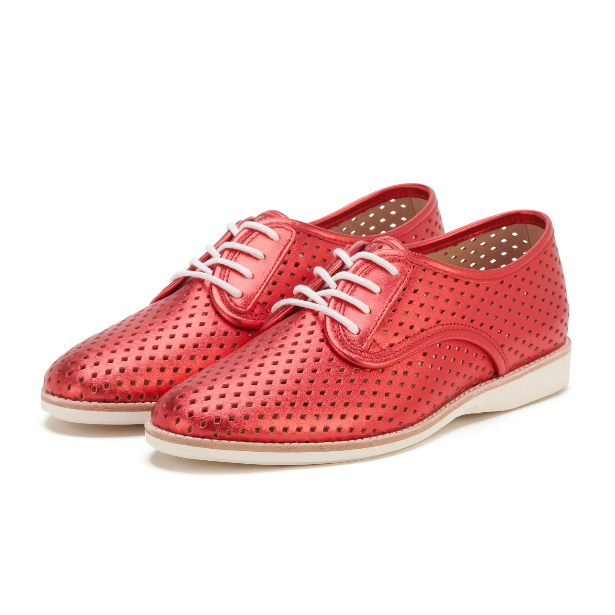 Rollie Derby Punch Red Metallic - LAST PAIR size 39