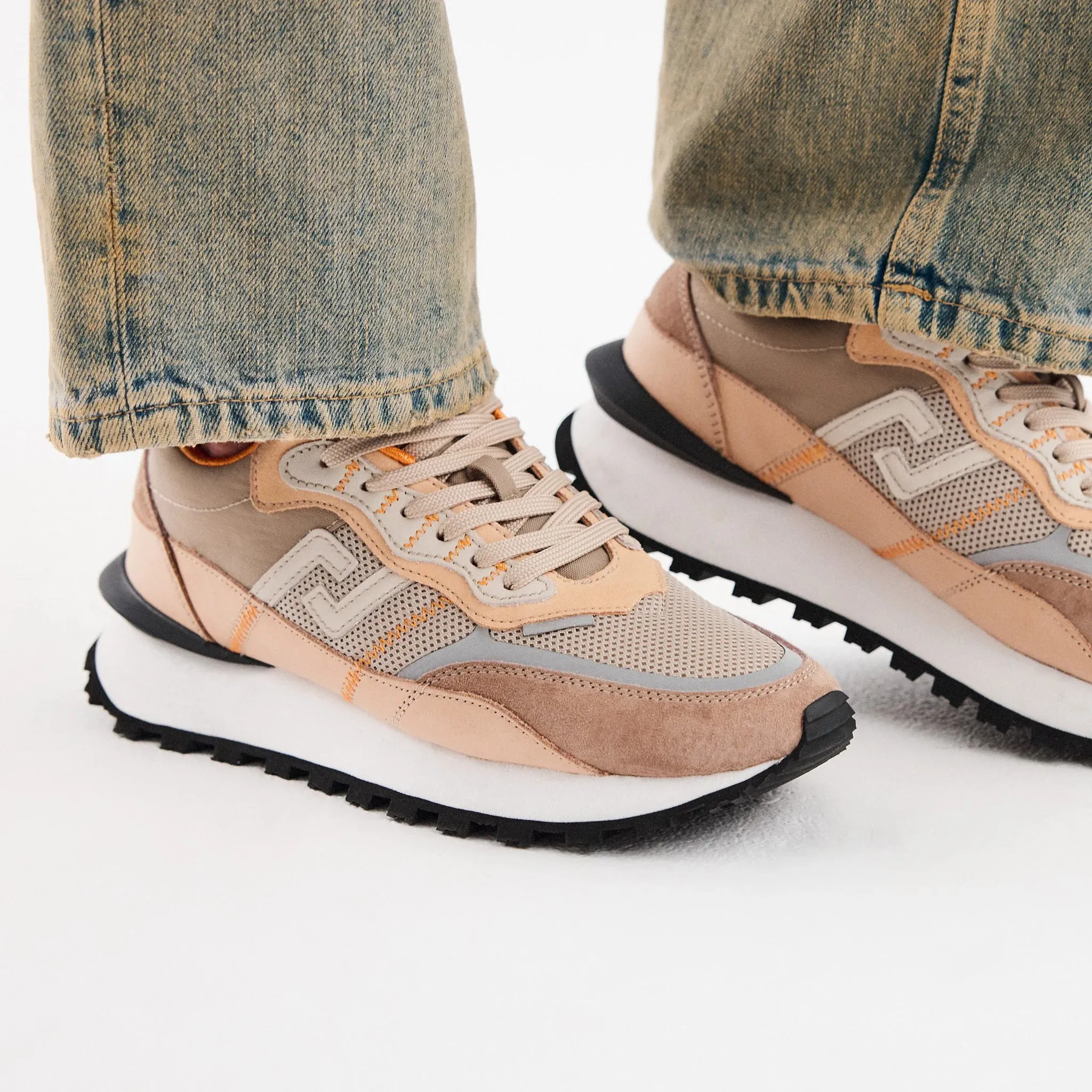 Rollie Kentu Grey/Veg Tan