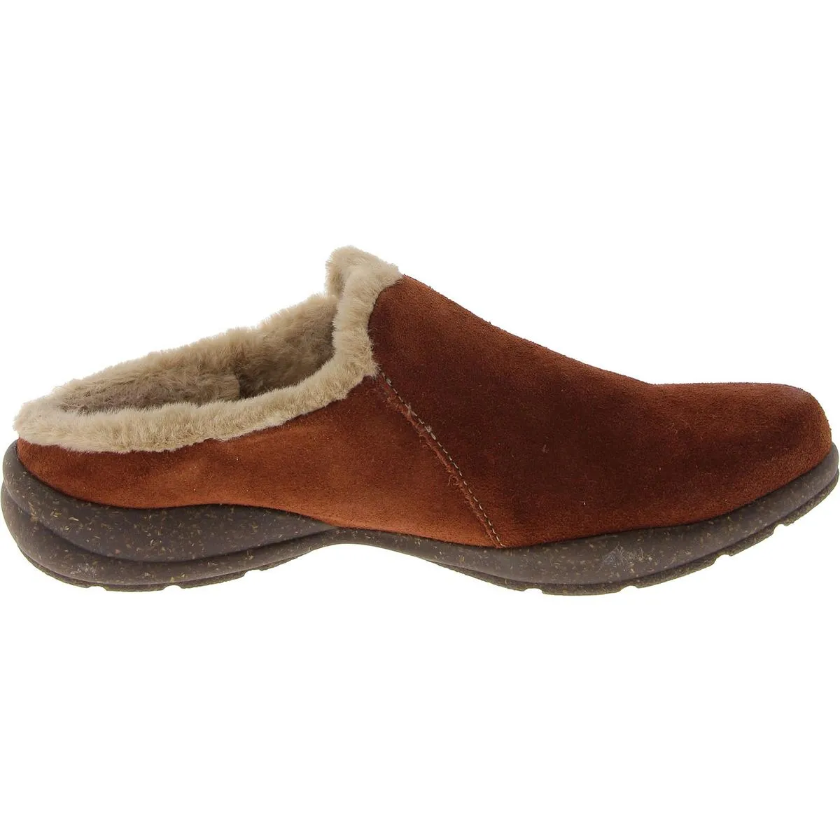 Roseville Clog Mahog Womens Adjustable Slip on Slide Sandals