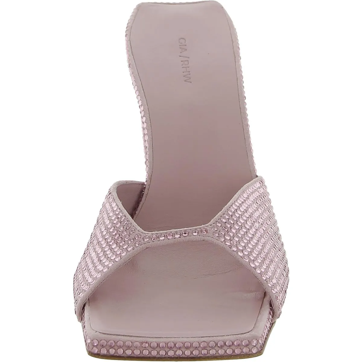 Rosie 14 Strass Womens Suede Peep-Toe Slide Sandals