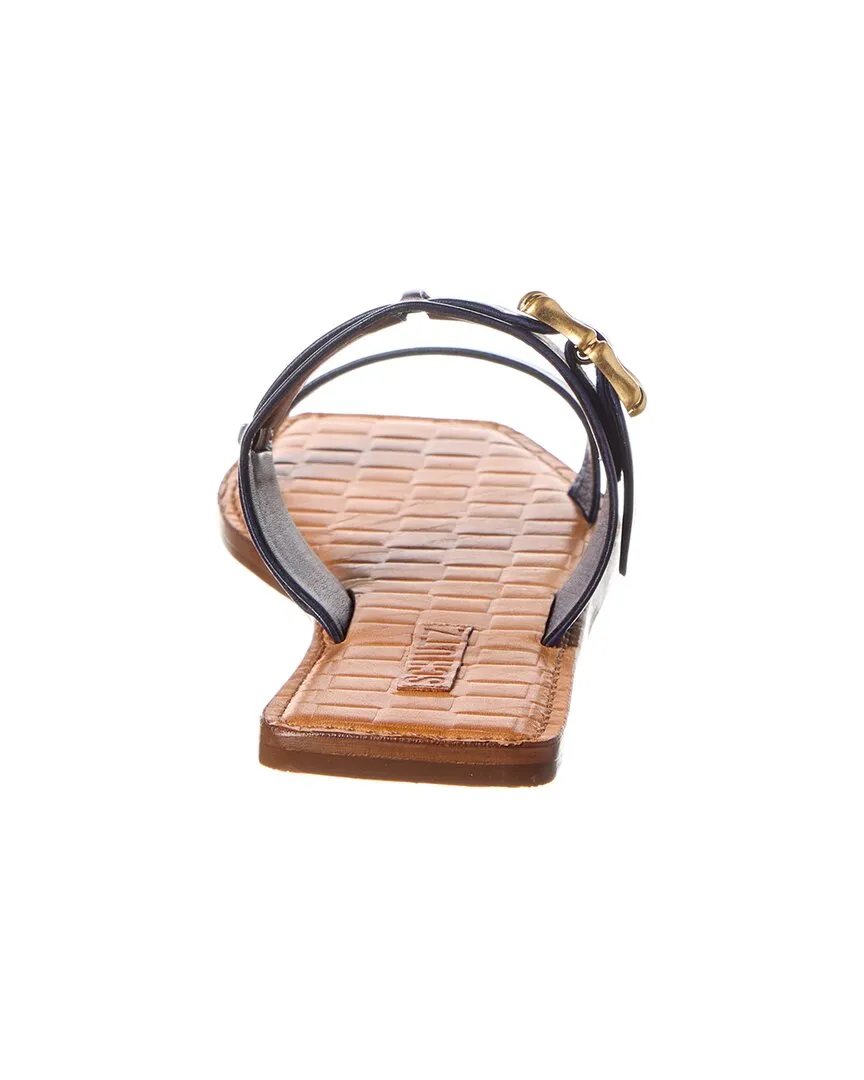 Schutz Enola Double Leather Flat