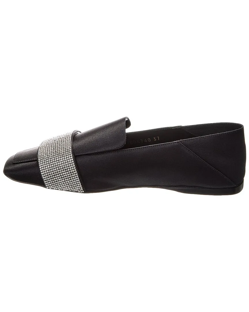 Sergio Rossi Satin Loafer