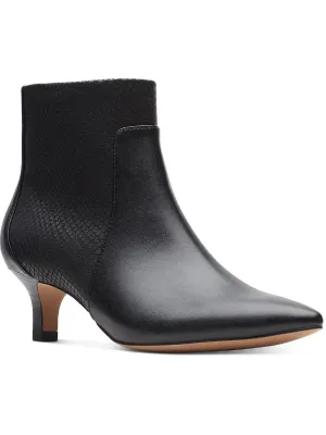 SHONDRAH BOOT Womens Faux Leather Ankle  Boots Heels