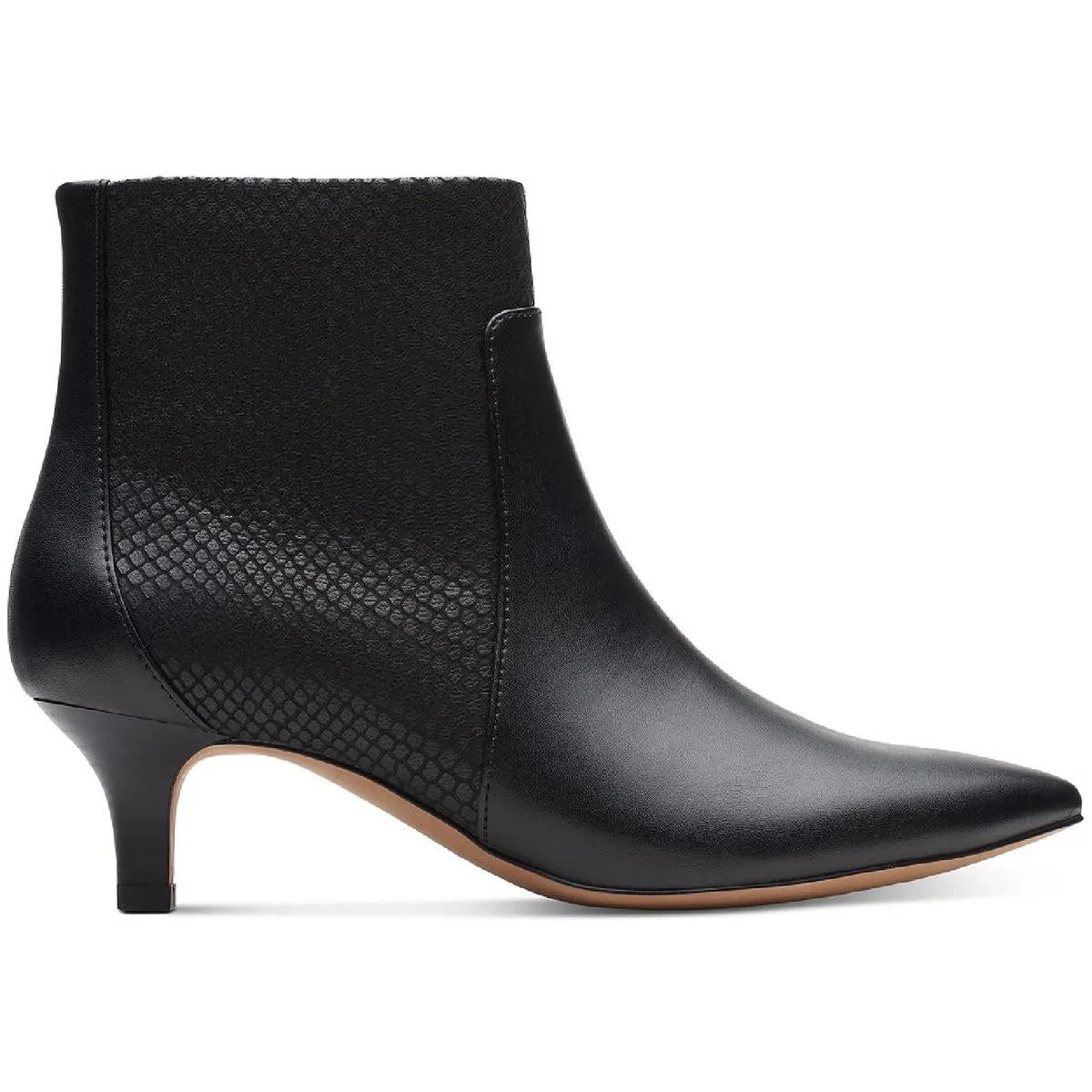 SHONDRAH BOOT Womens Faux Leather Ankle  Boots Heels