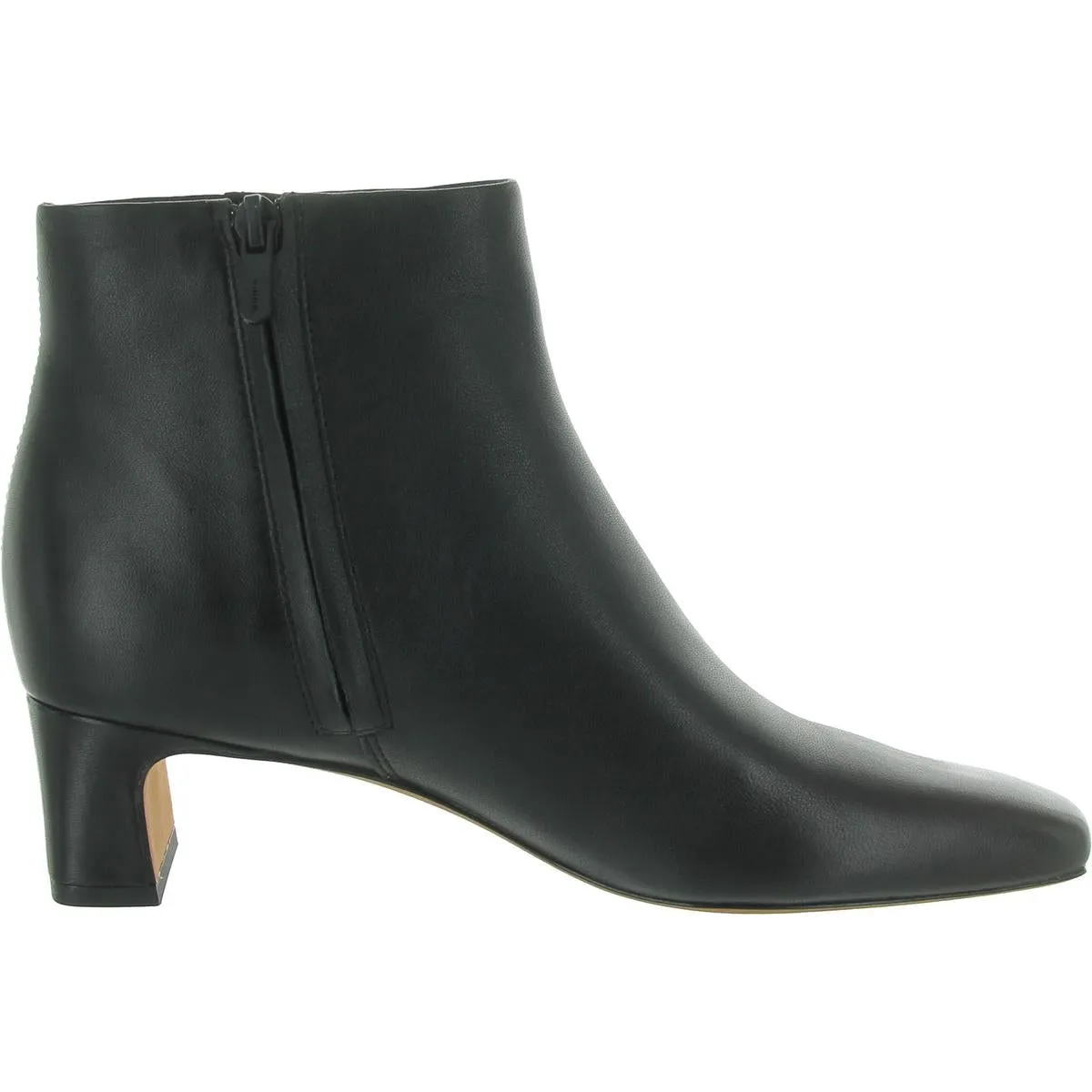 Silvana Womens Zip Up Square Toe Ankle Boots