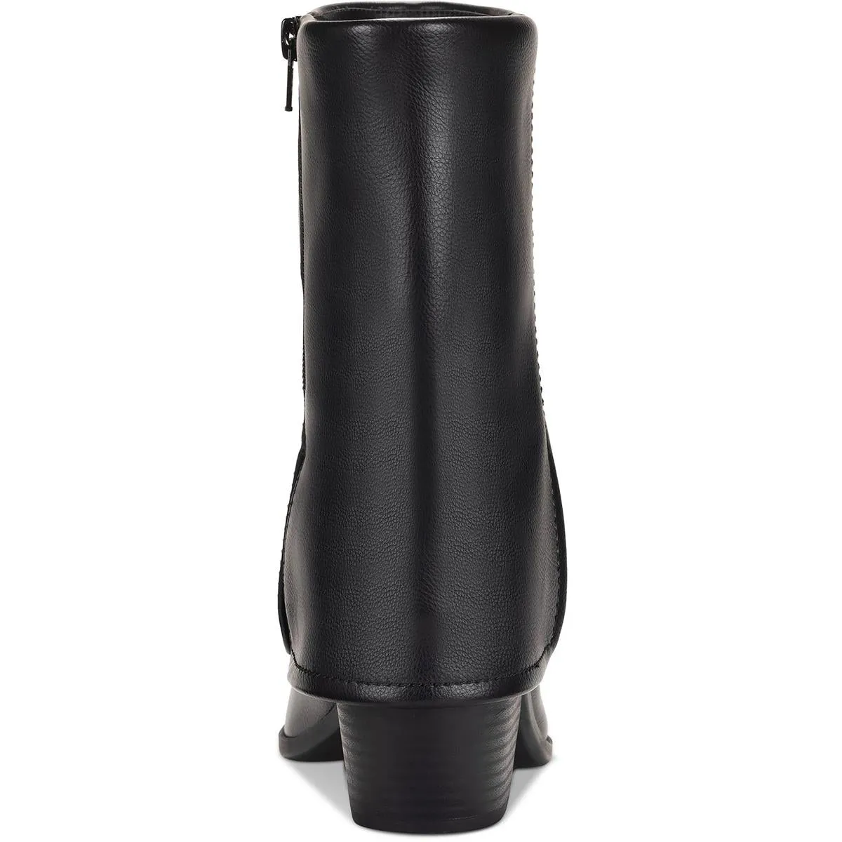 SSIBIZAA Womens Cuffed Manmade Ankle Boots