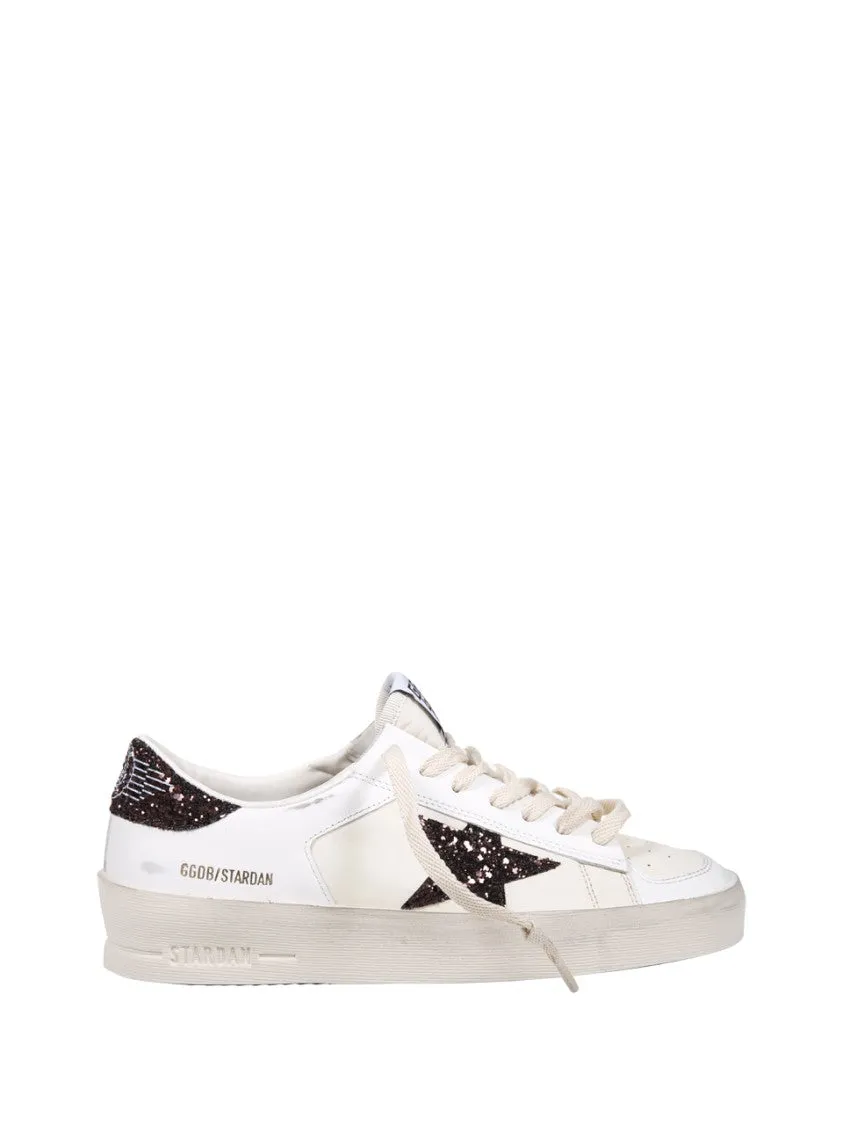 Stardan Nappa And Leather Upper Glitter Star