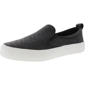 STS88722 Womens Textured Leather Slip-On Sneakers