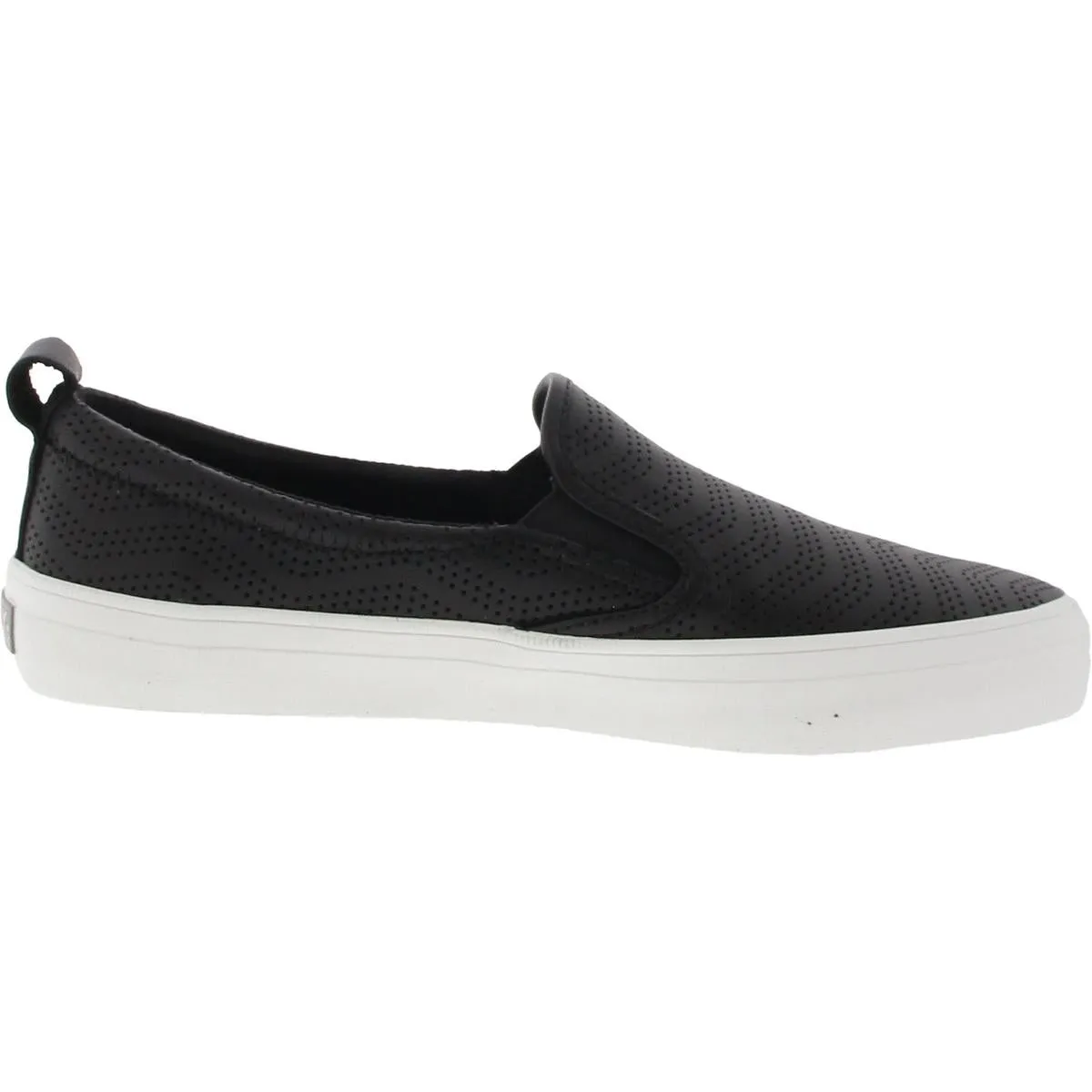STS88722 Womens Textured Leather Slip-On Sneakers