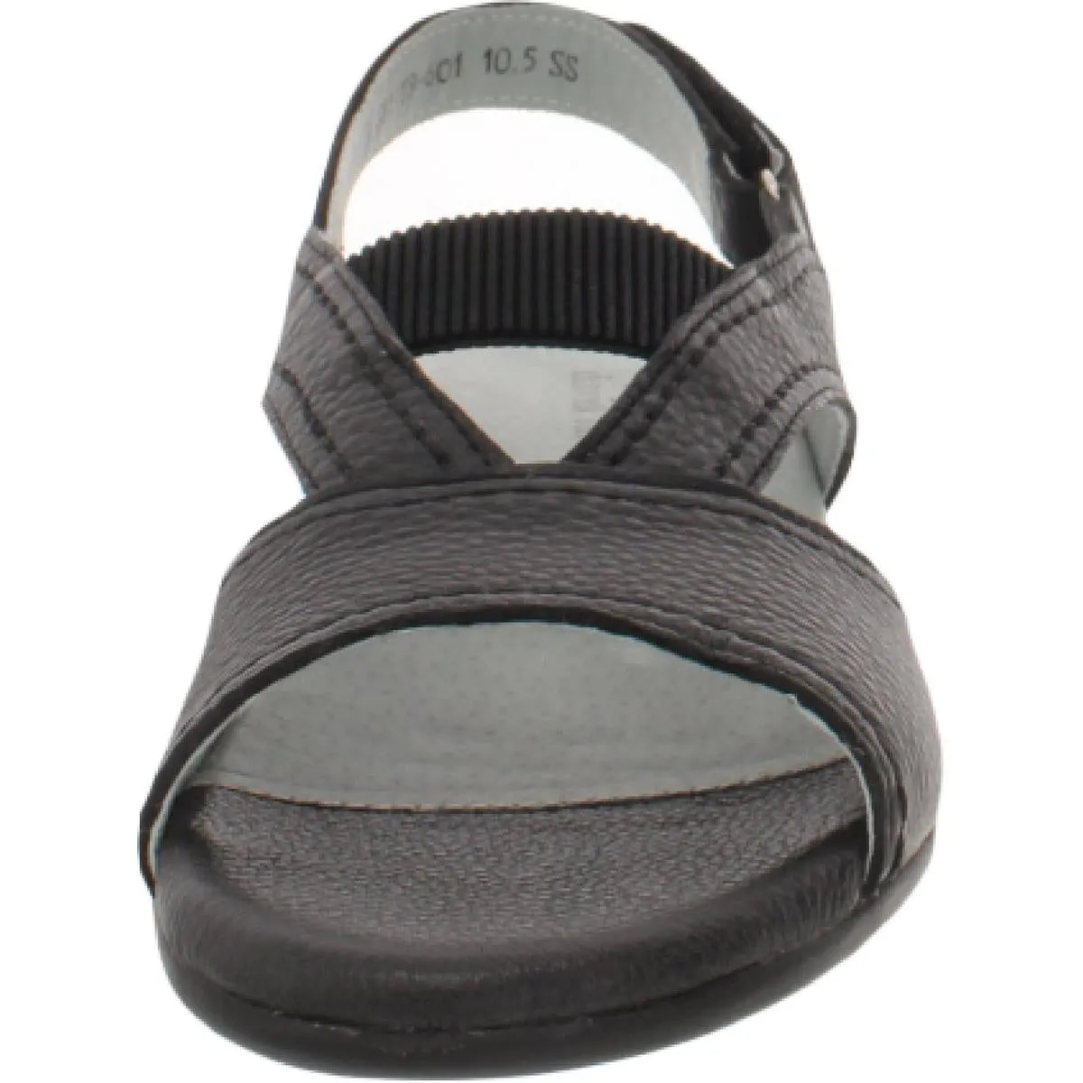 Swish Womens Leather Open Toe Slingback Sandals