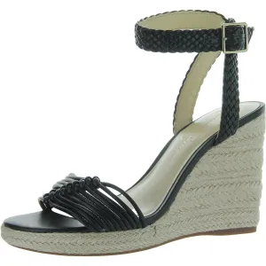 Talise Womens Knotted Platforms Wedge Sandals