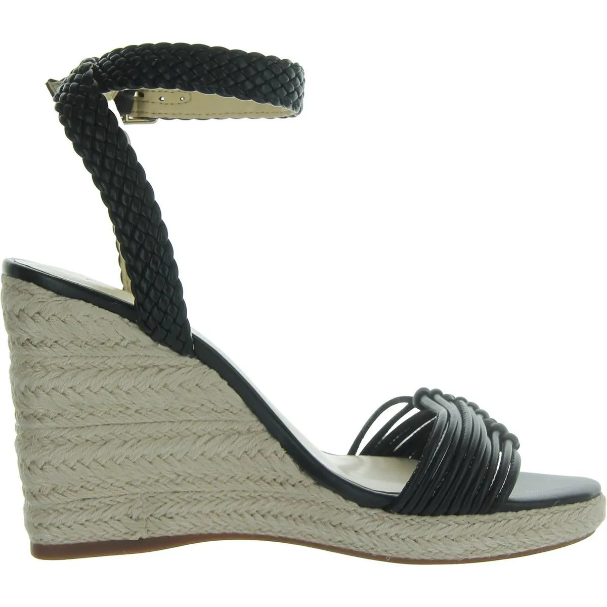 Talise Womens Knotted Platforms Wedge Sandals
