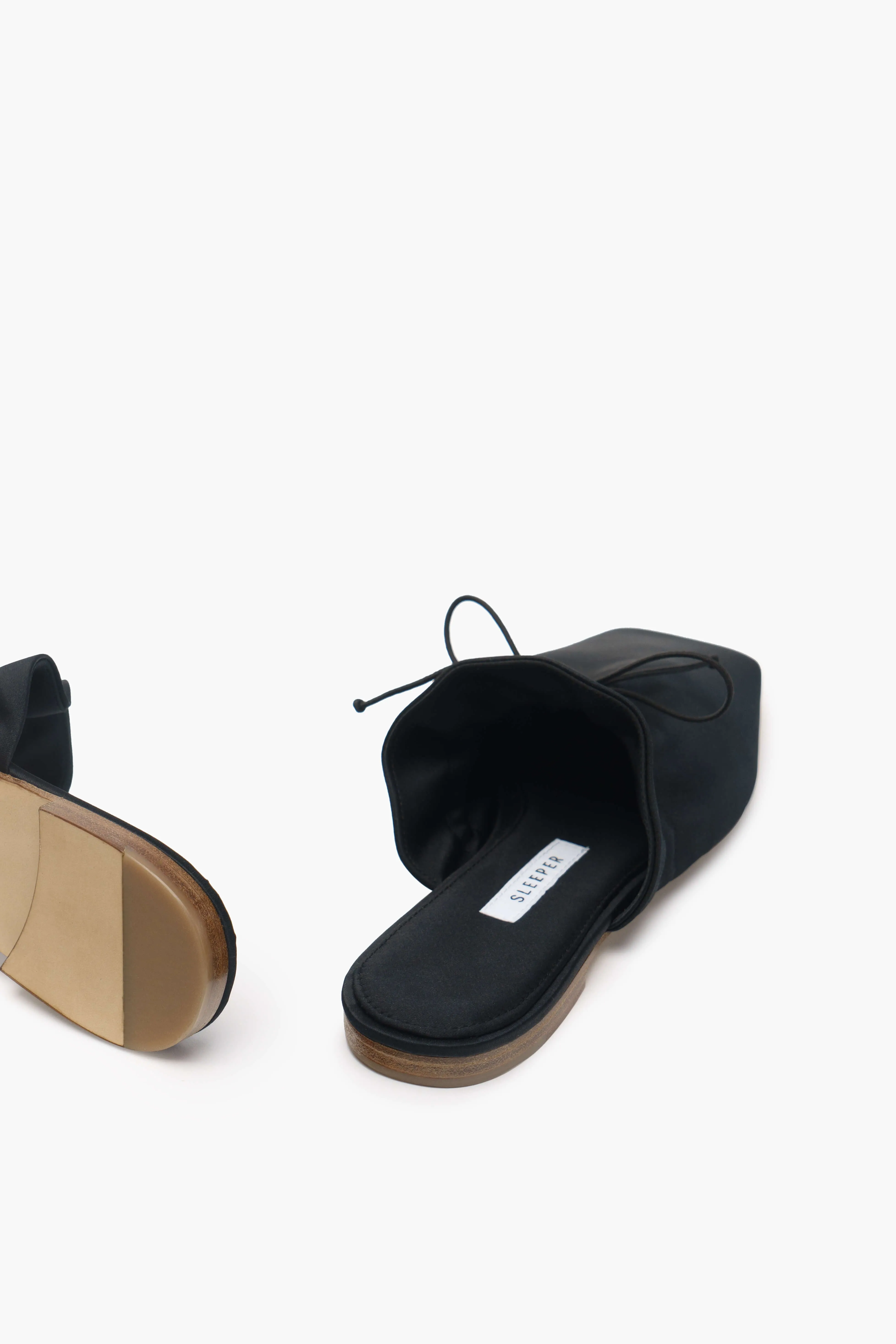 The Puff Slippers in Black