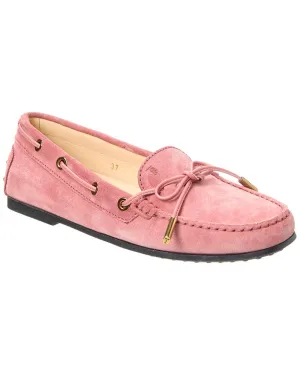 TODs City Gommino Suede Loafer