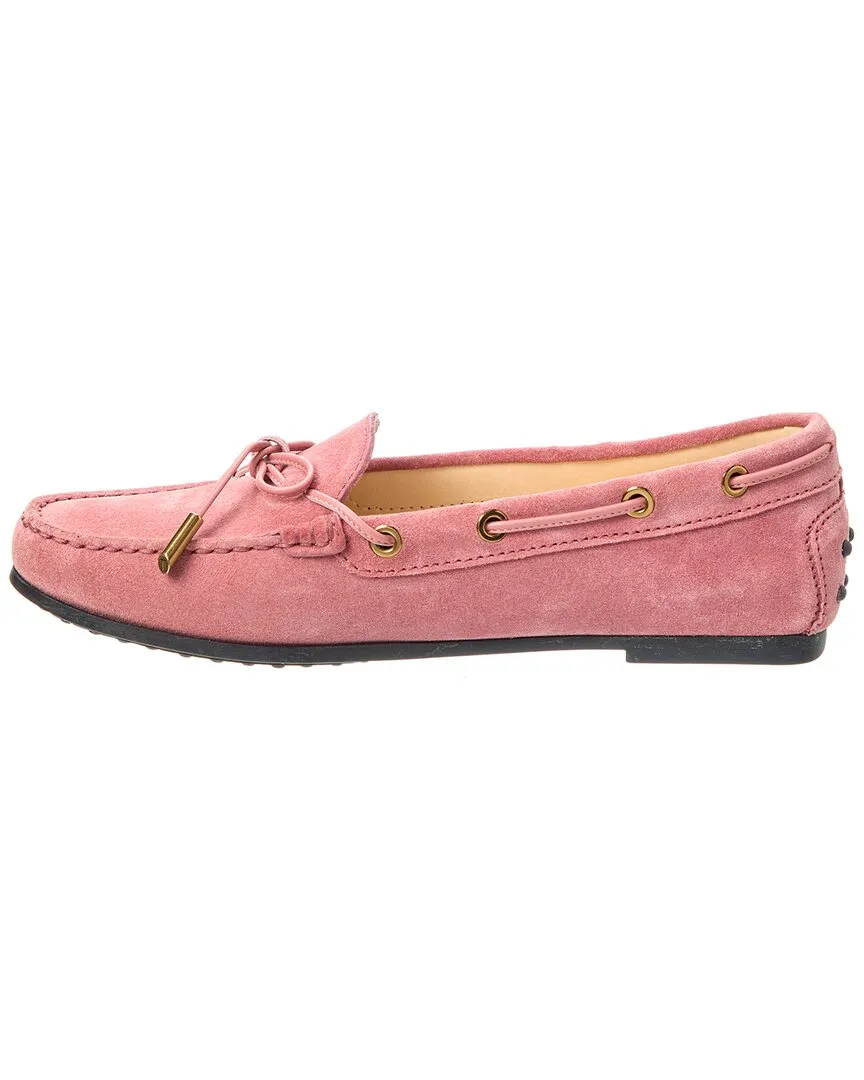 TODs City Gommino Suede Loafer