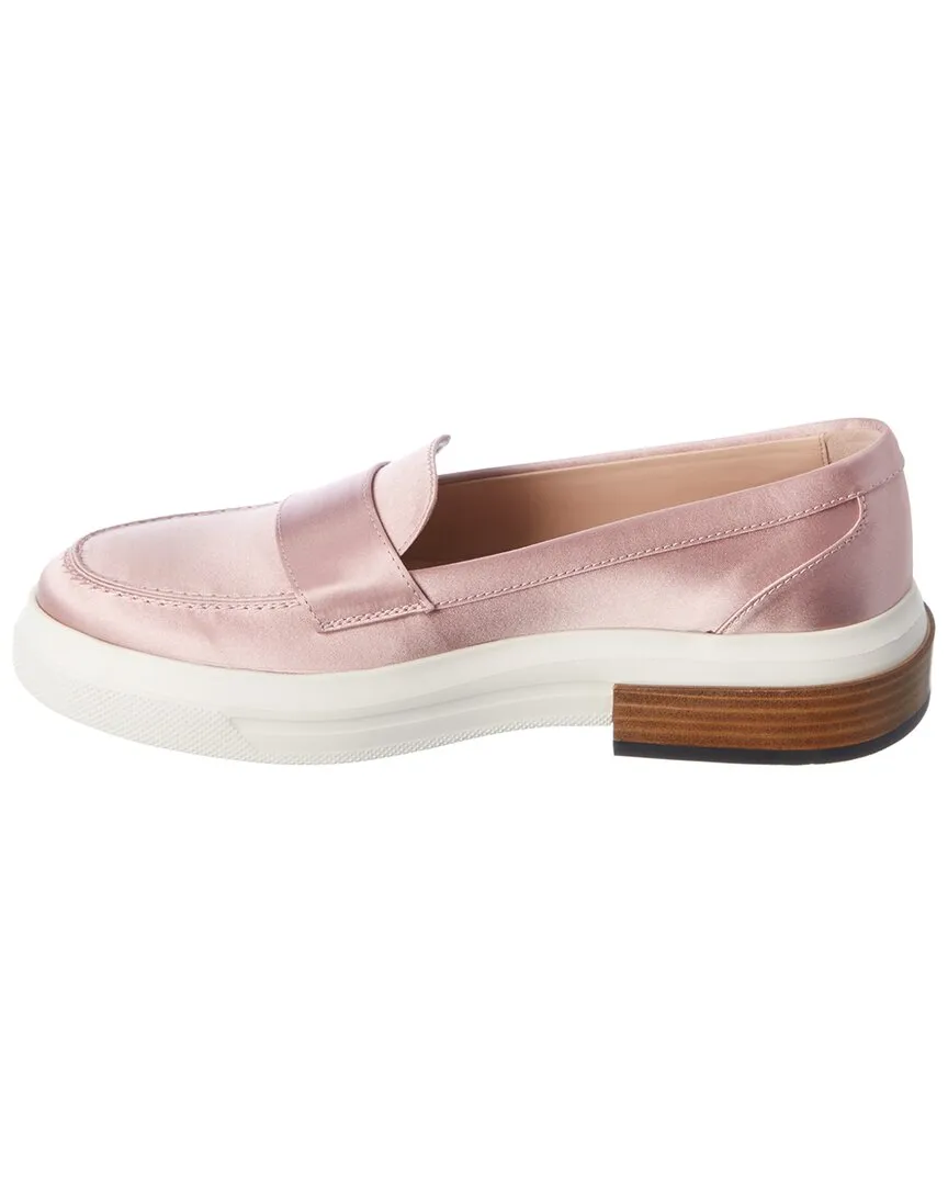 TODs Silk Loafer