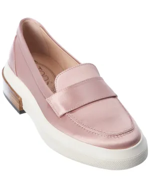 TODs Silk Loafer