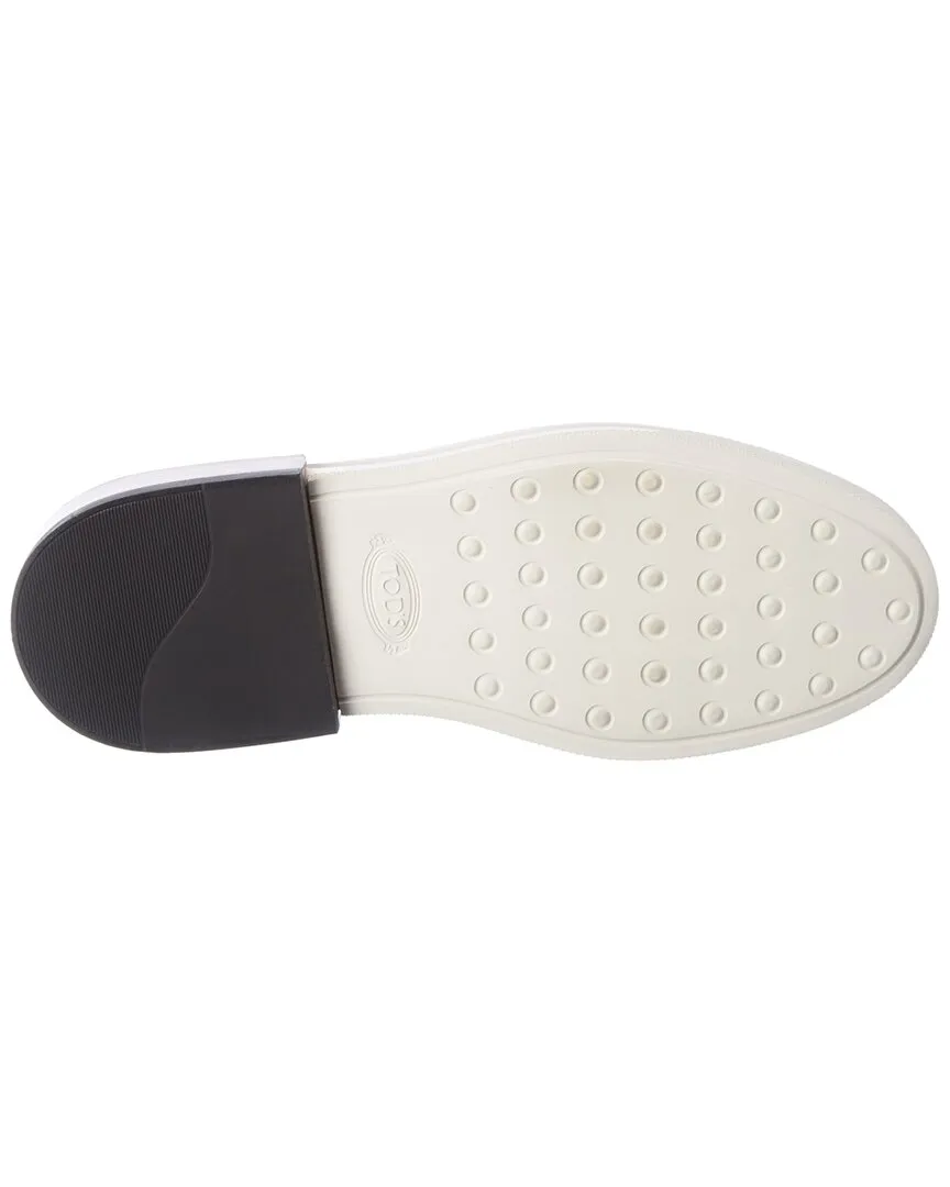 TODs Silk Loafer