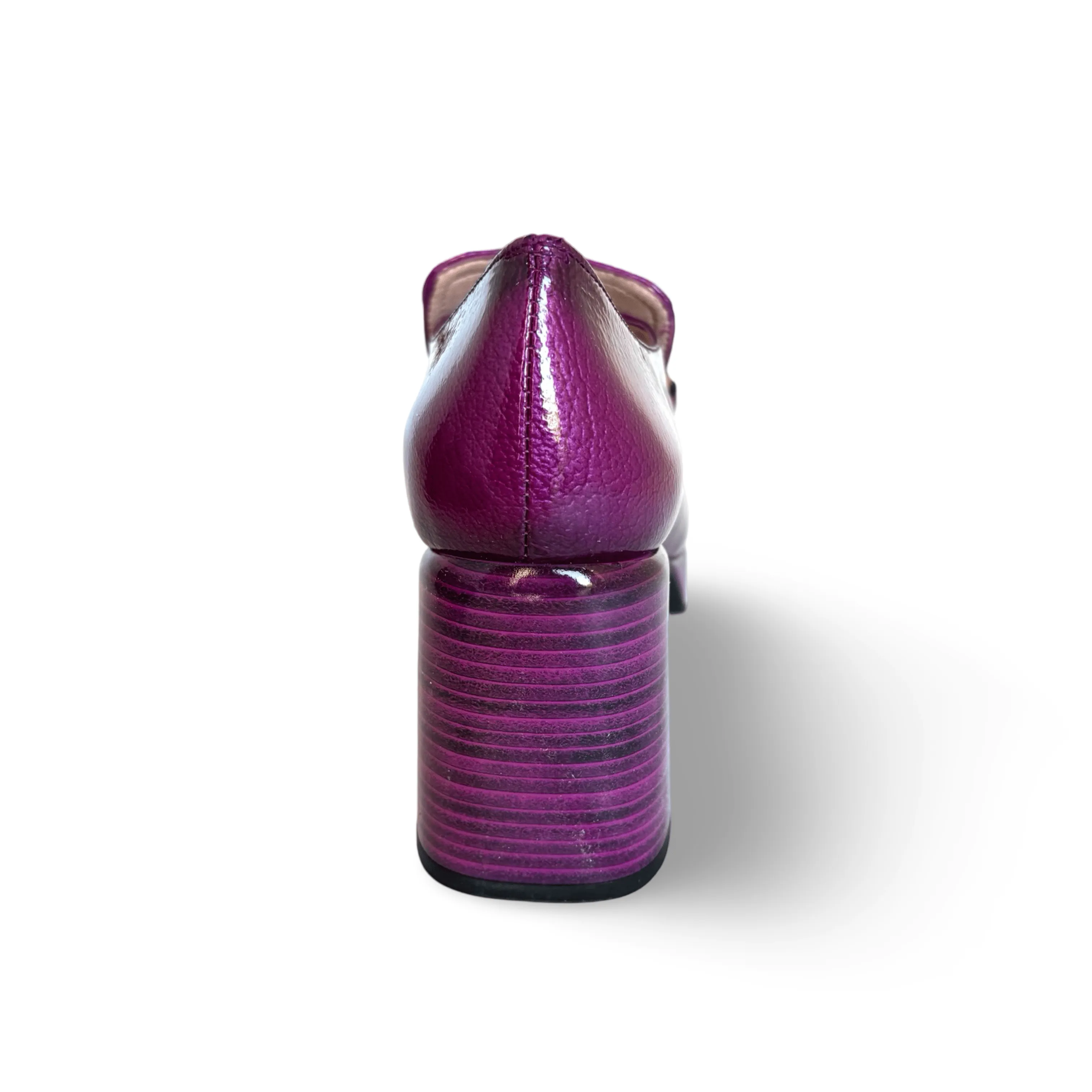Tokio Magenta Patent Heel
