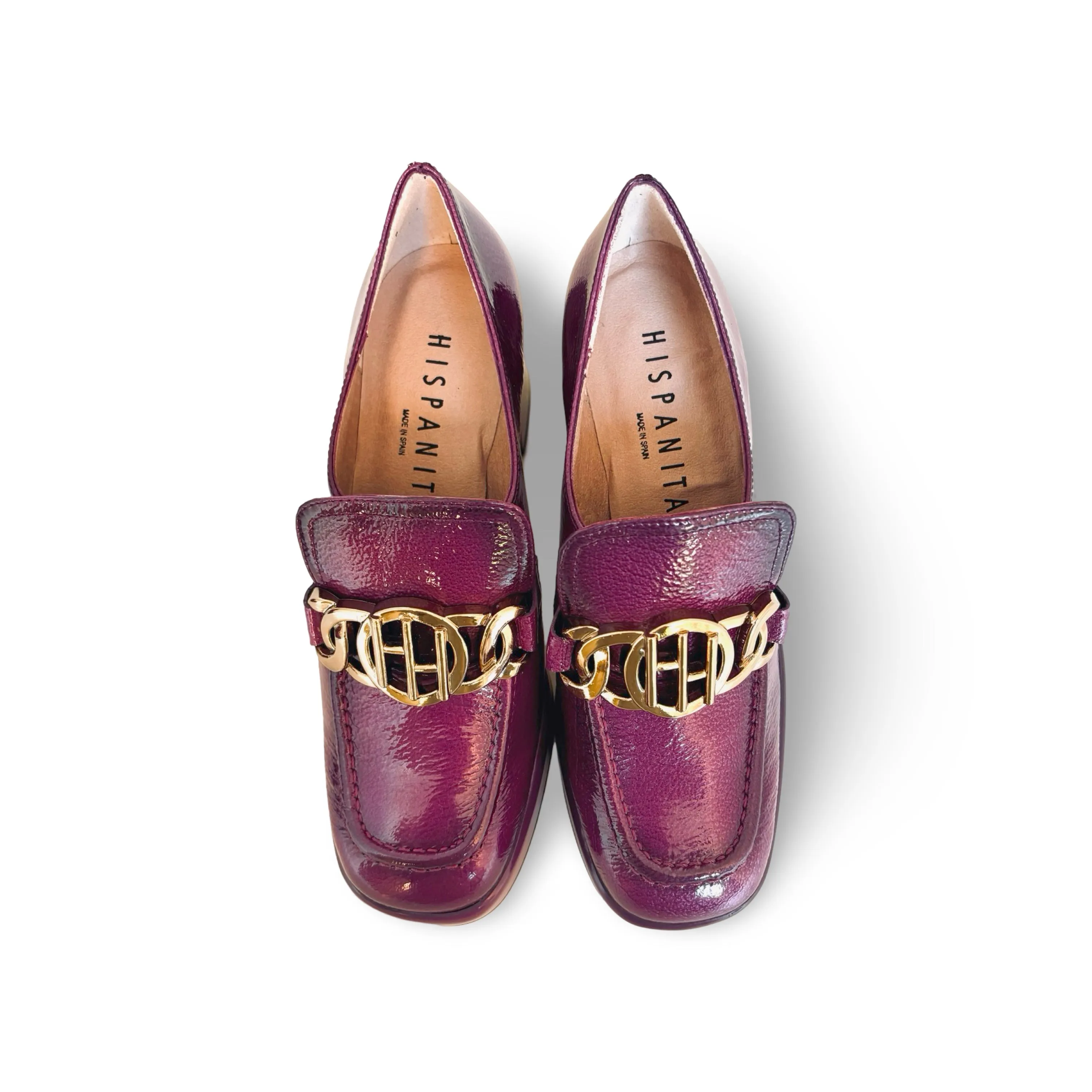 Tokio Magenta Patent Heel