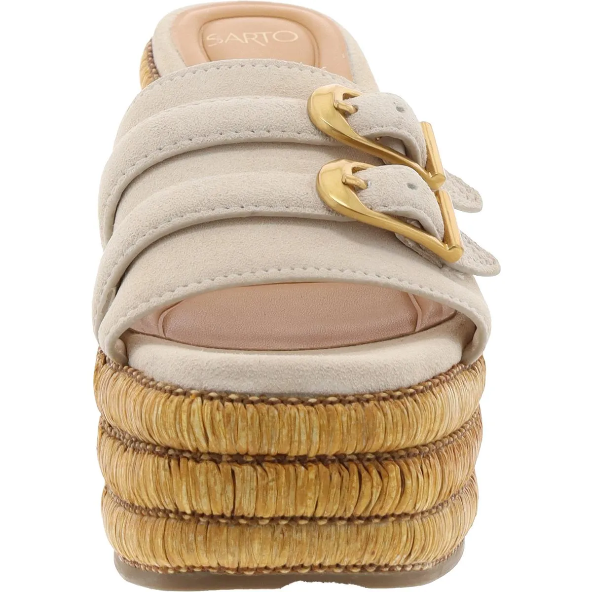 Torino Womens Suede Platform Sandals