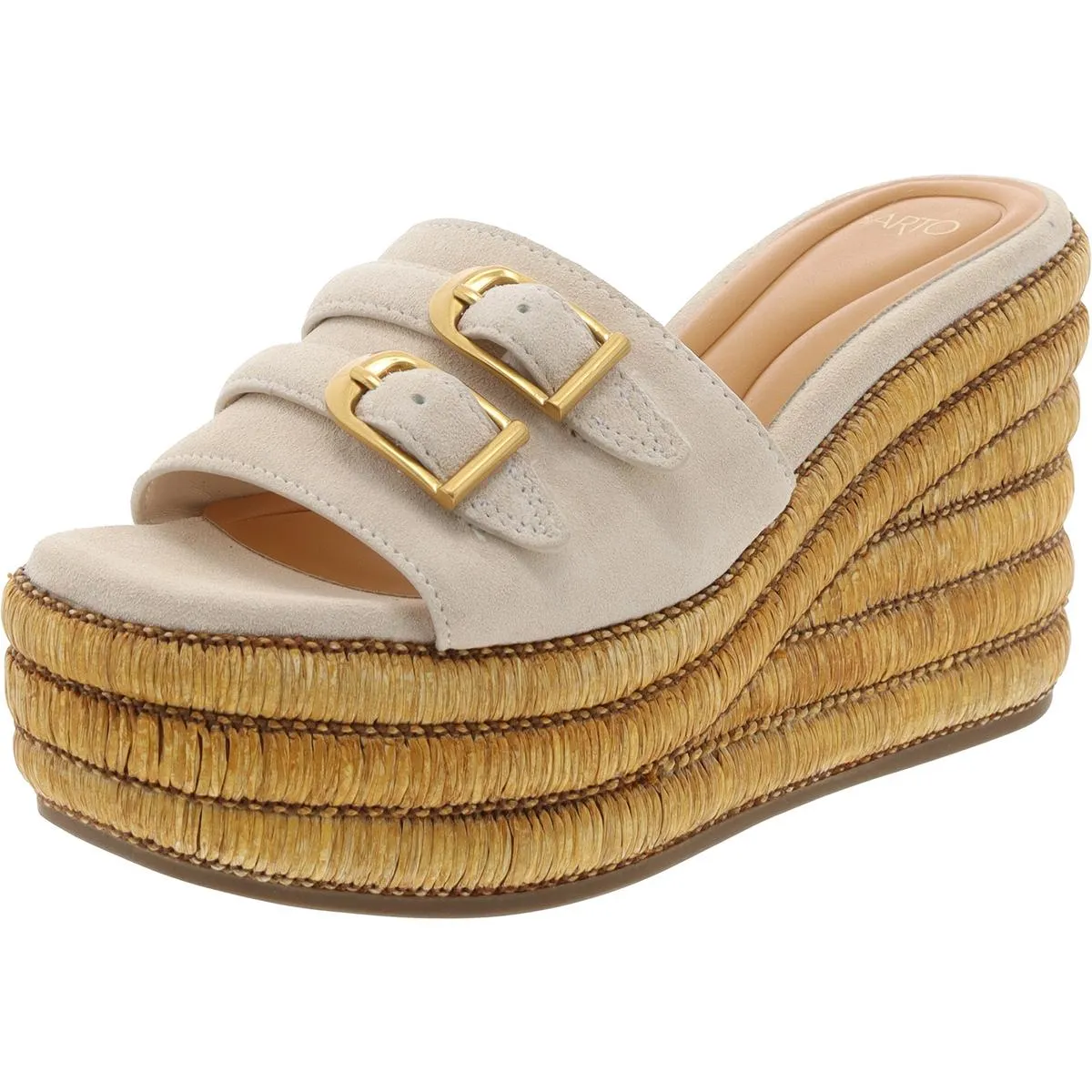 Torino Womens Suede Platform Sandals