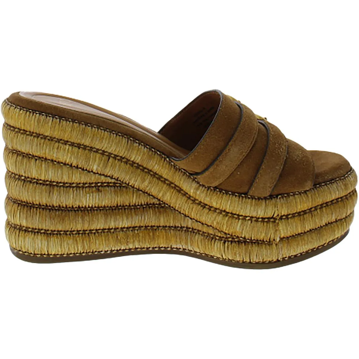 Torino Womens Suede Platform Sandals