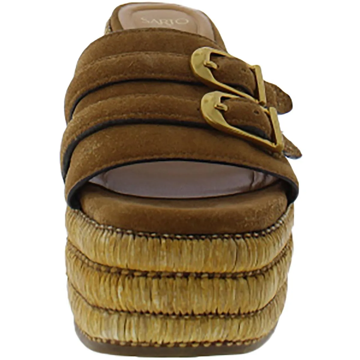 Torino Womens Suede Platform Sandals