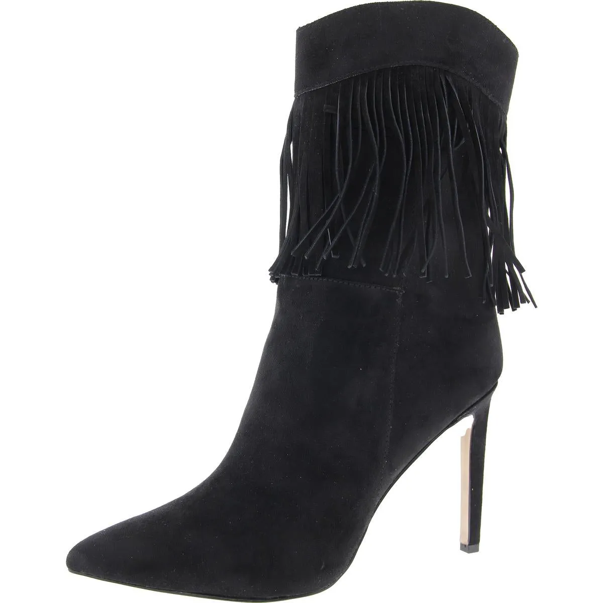 Tries Womens Pointed Toe Zipper Booties
