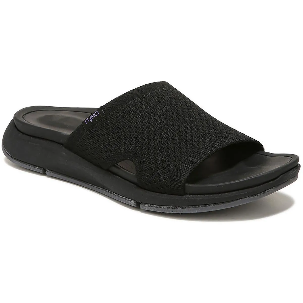 Triumph Womens Knit Slip On Slide Sandals