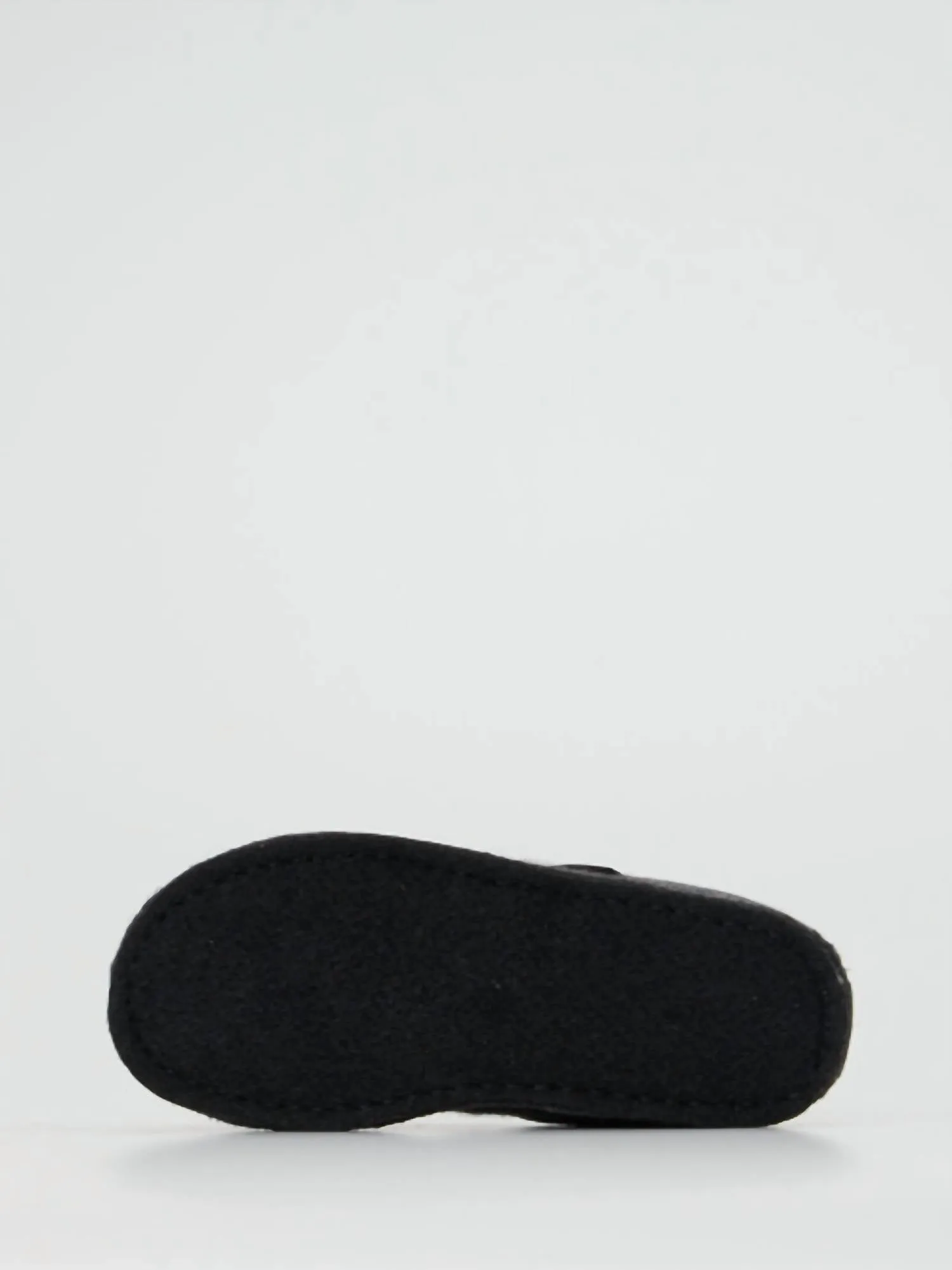 Unisex Love & Peace Boiled Wool Slipper In Gray