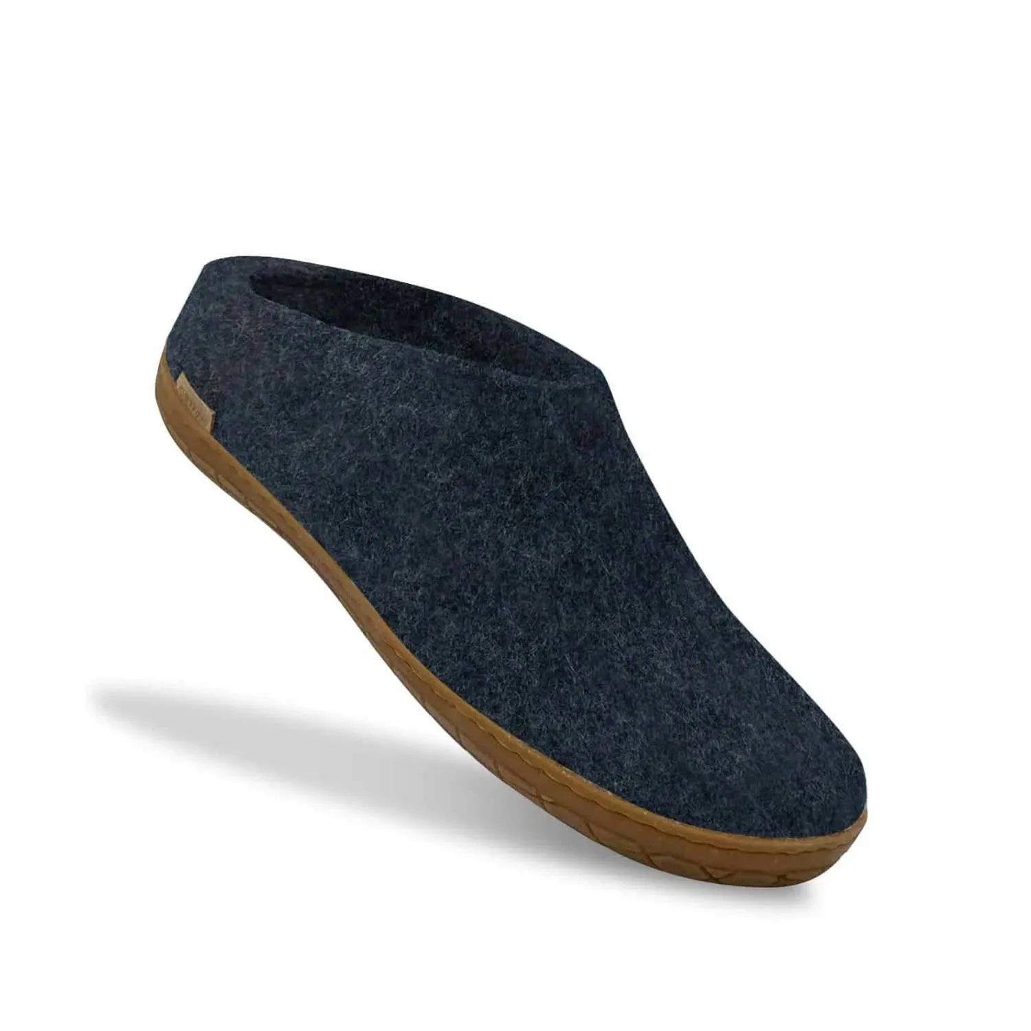 Unisex Slip-On With Honey Natural Rubber Sole In Denim