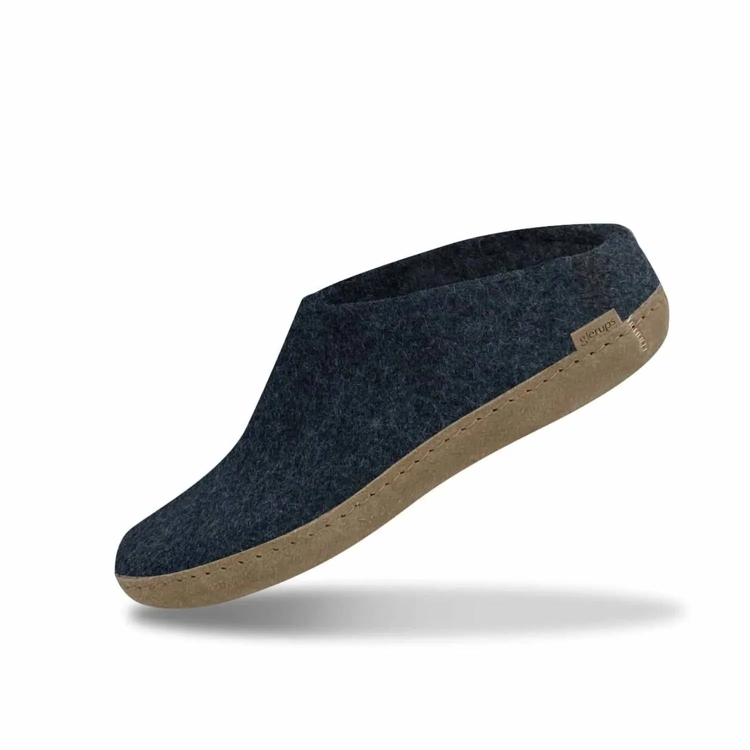 Unisex Slip-On With Leather Sole In Denim
