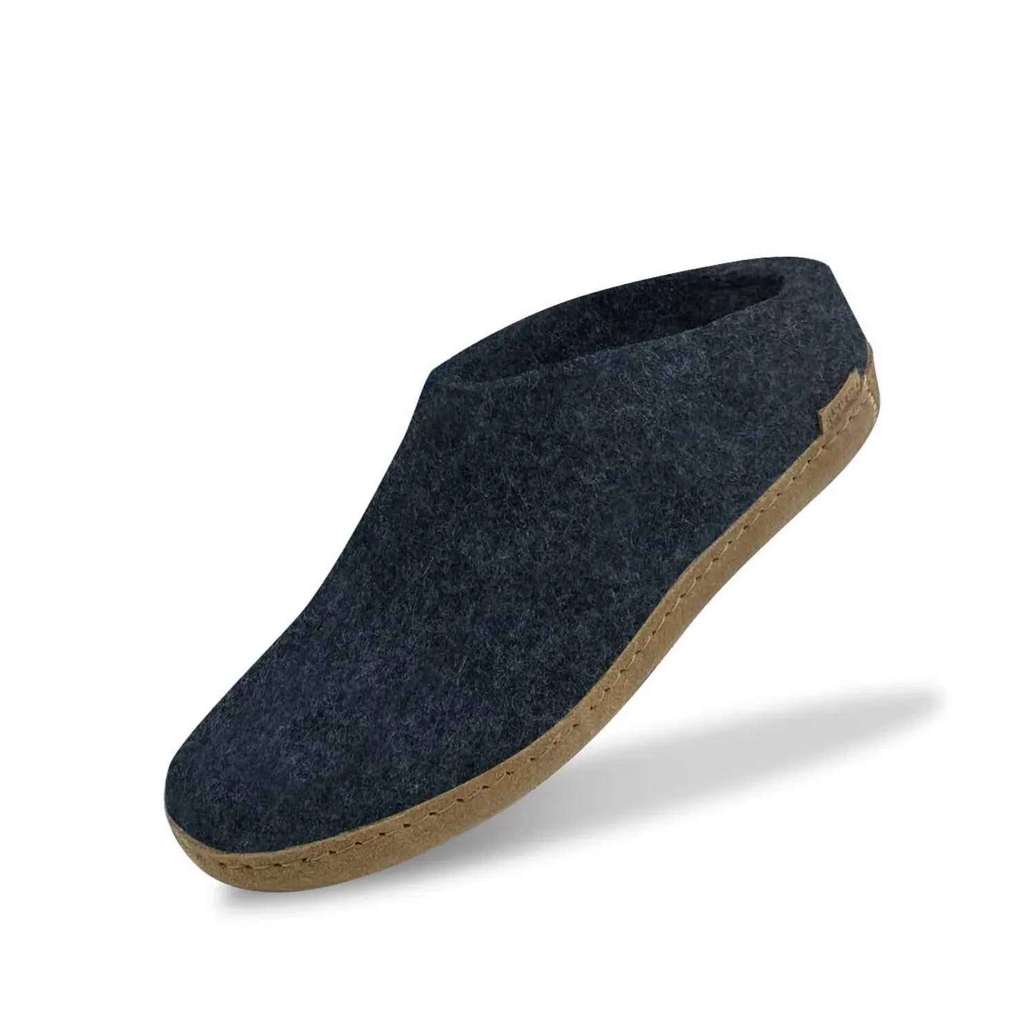 Unisex Slip-On With Leather Sole In Denim