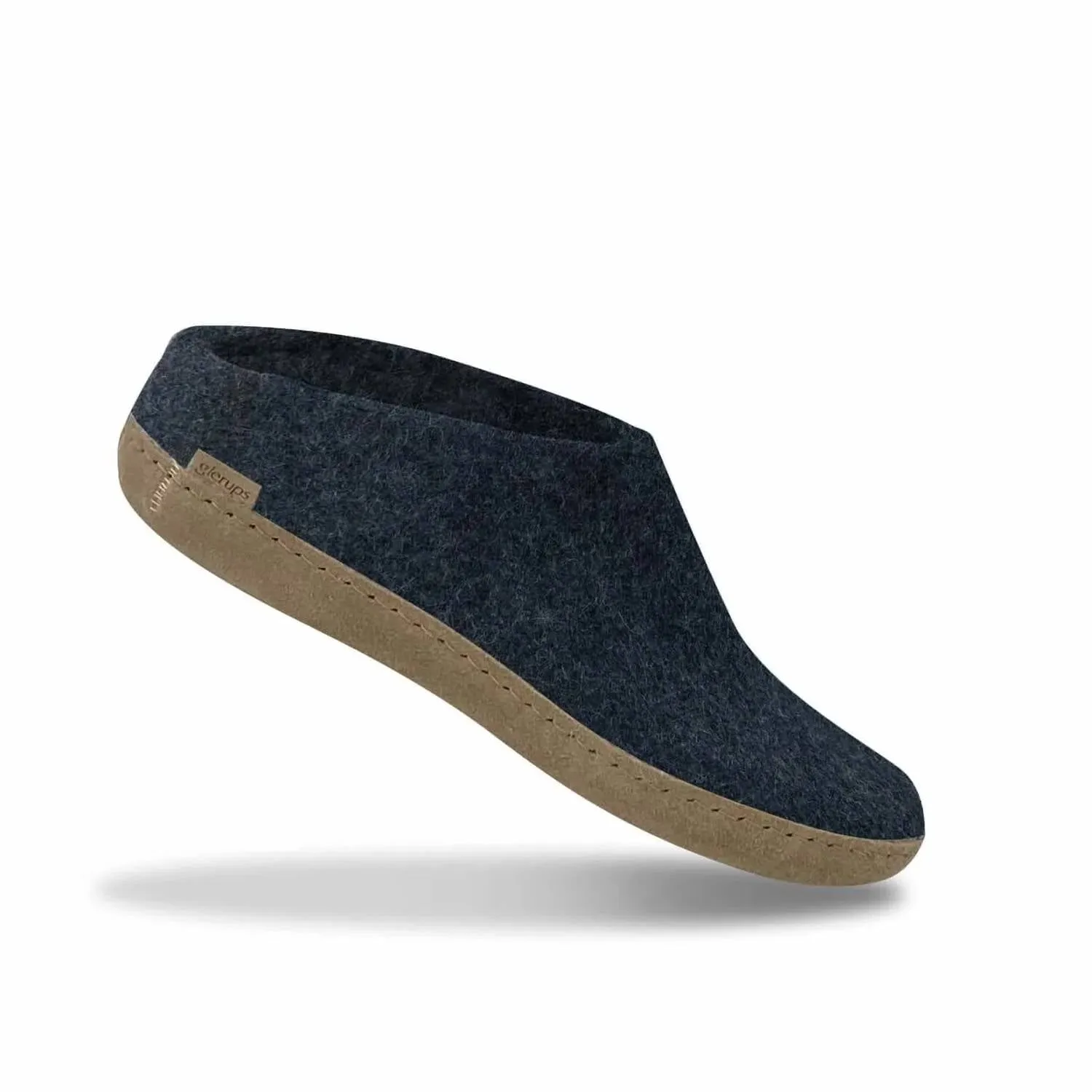 Unisex Slip-On With Leather Sole In Denim