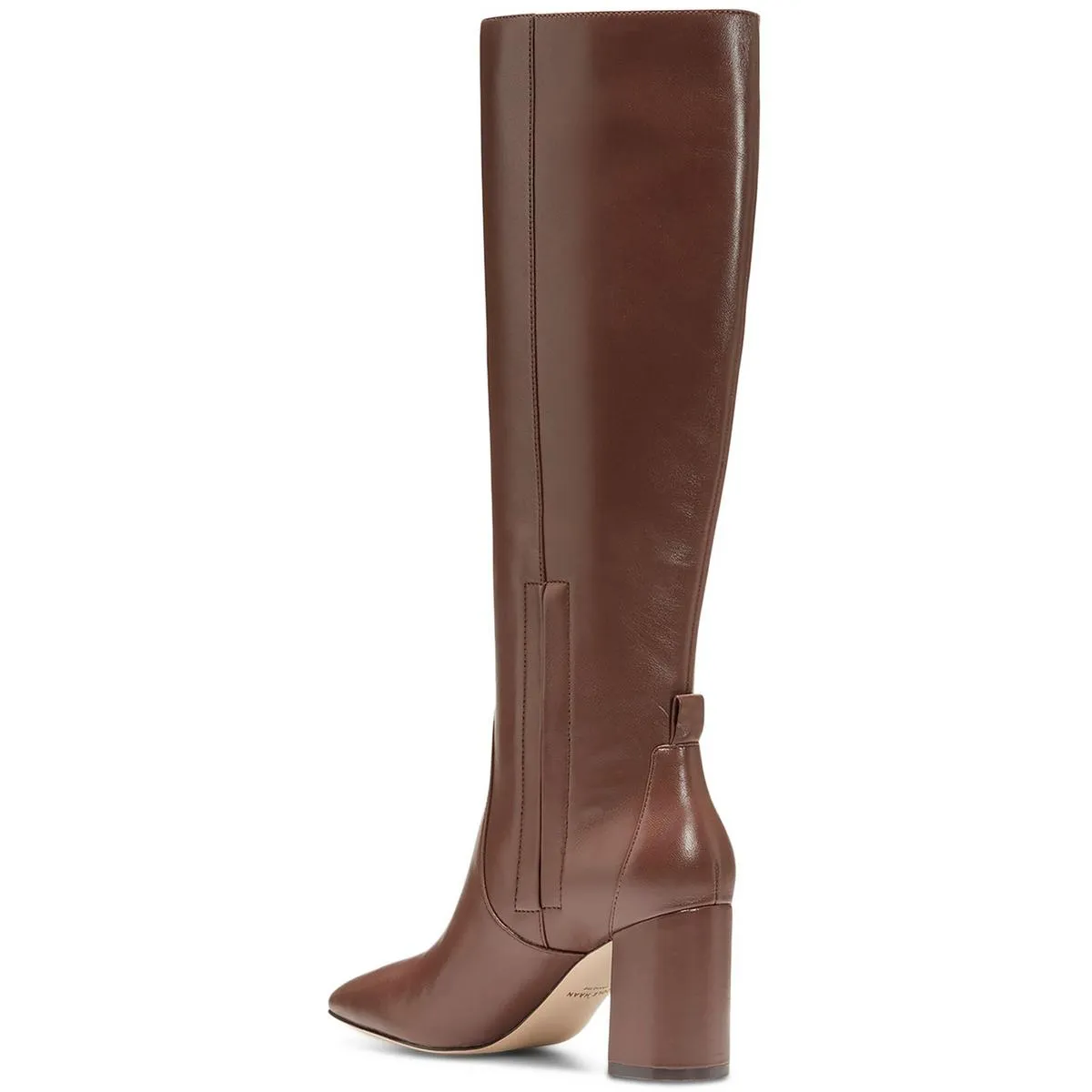 Valley Womens Leather Square Toe Knee-High Boots
