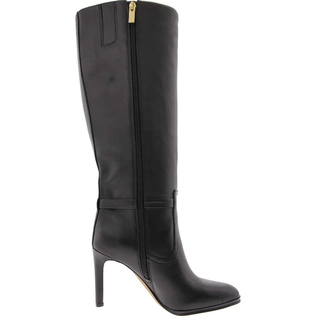 VCSKYLIE Womens Zipper Man Made Over-The-Knee Boots