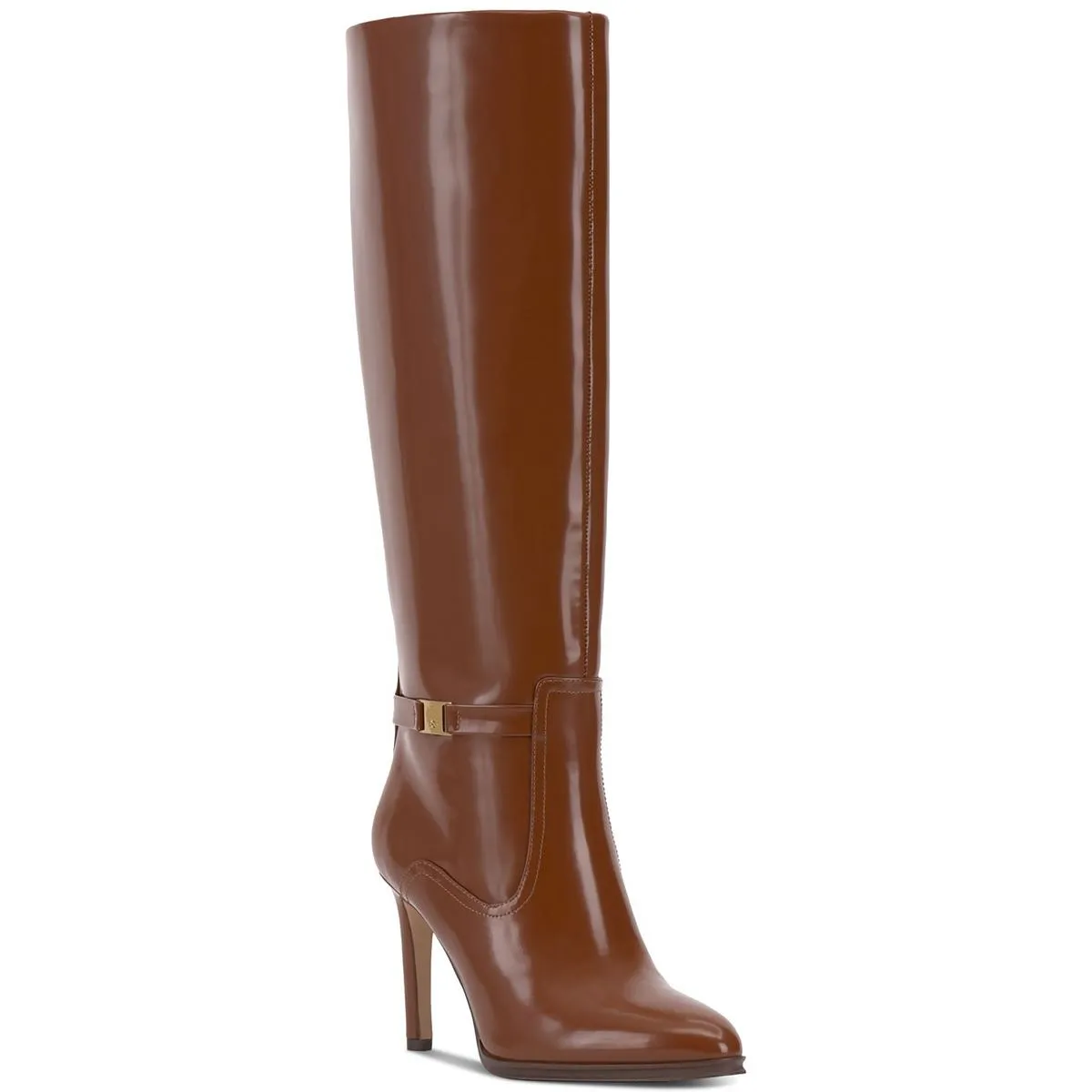 VCSKYLIE Womens Zipper Man Made Over-The-Knee Boots