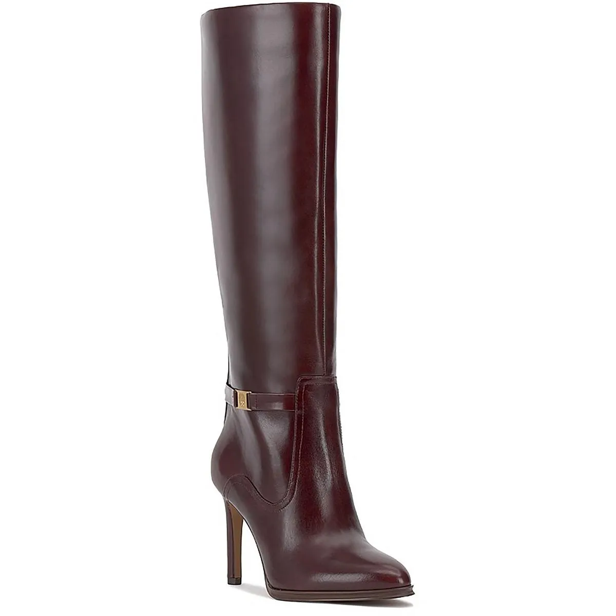VCSKYLIE Womens Zipper Man Made Over-The-Knee Boots