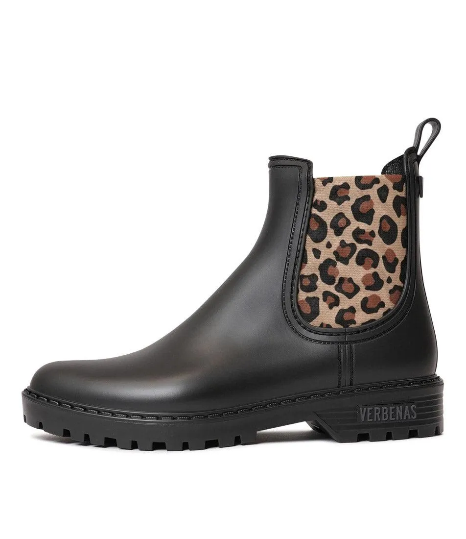 Verbenas Gaudi Black/ Leopard