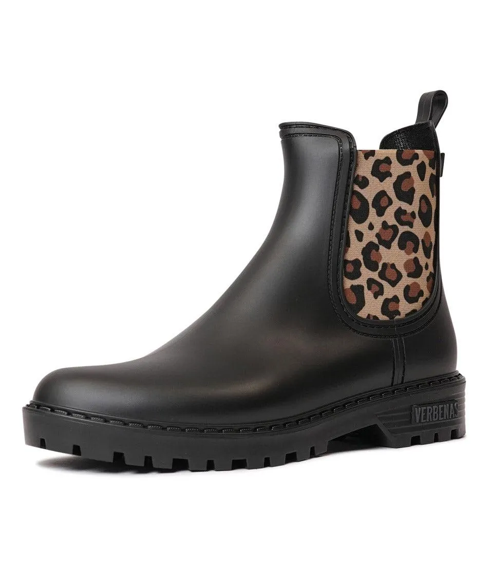 Verbenas Gaudi Black/ Leopard