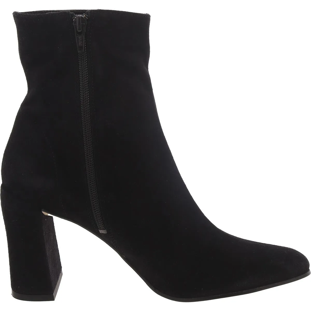 Vlada Womens Suede Zipper Mid-Calf Boots