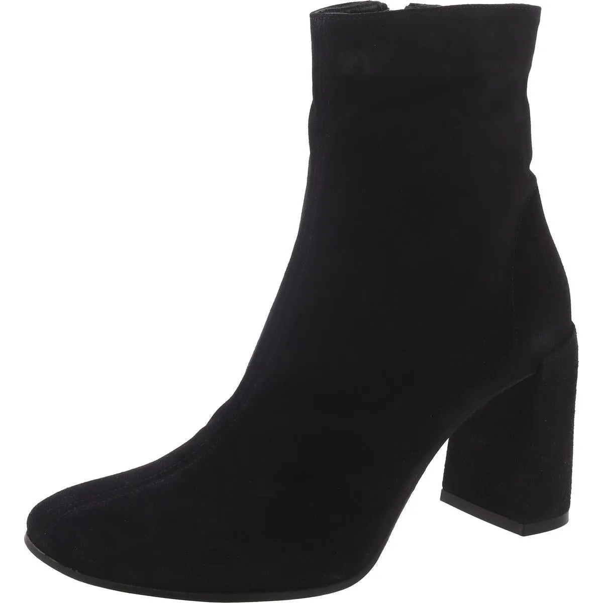 Vlada Womens Suede Zipper Mid-Calf Boots