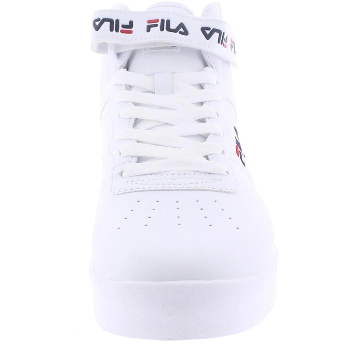 Vulc 13 Repeat Logo Womens Faux Leather Mid Top Basketball Shoes